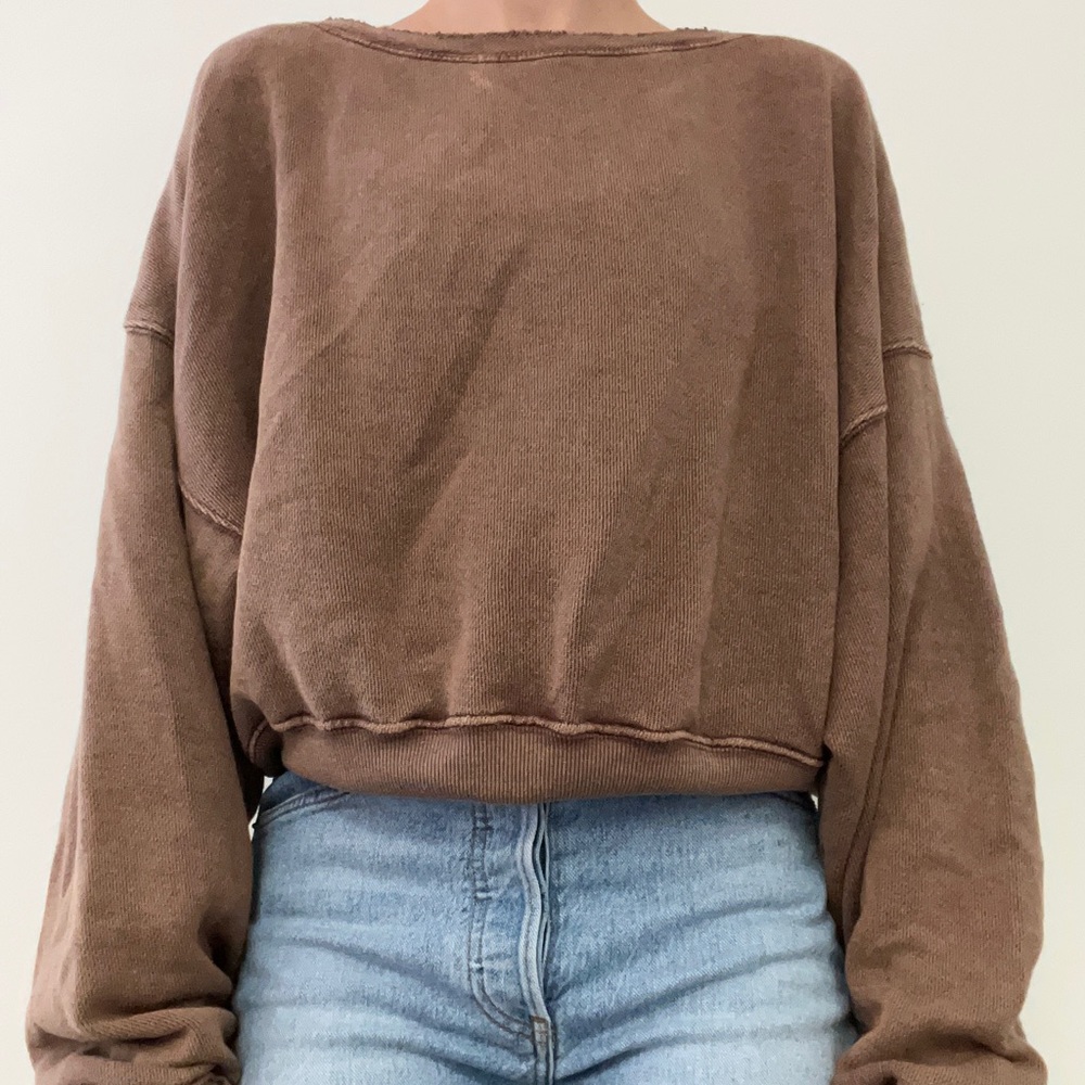 Free people sweatshirt